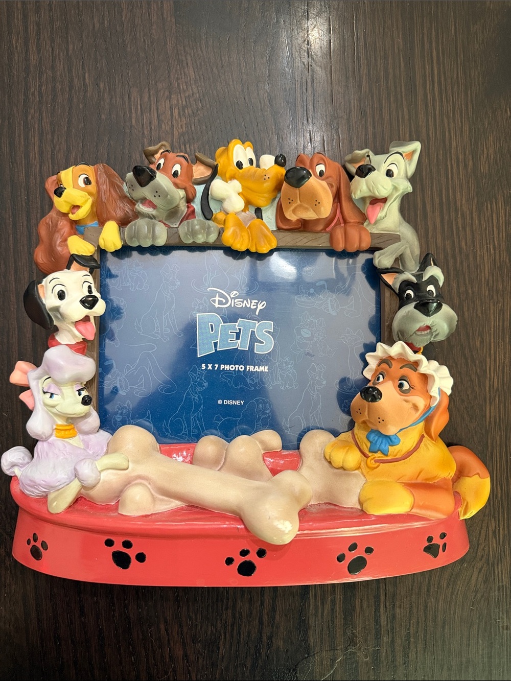 Disney Pets 3D resin photo frame